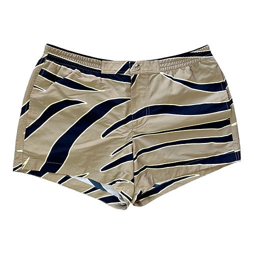 Bottega Veneta Animal Print Swim Shorts