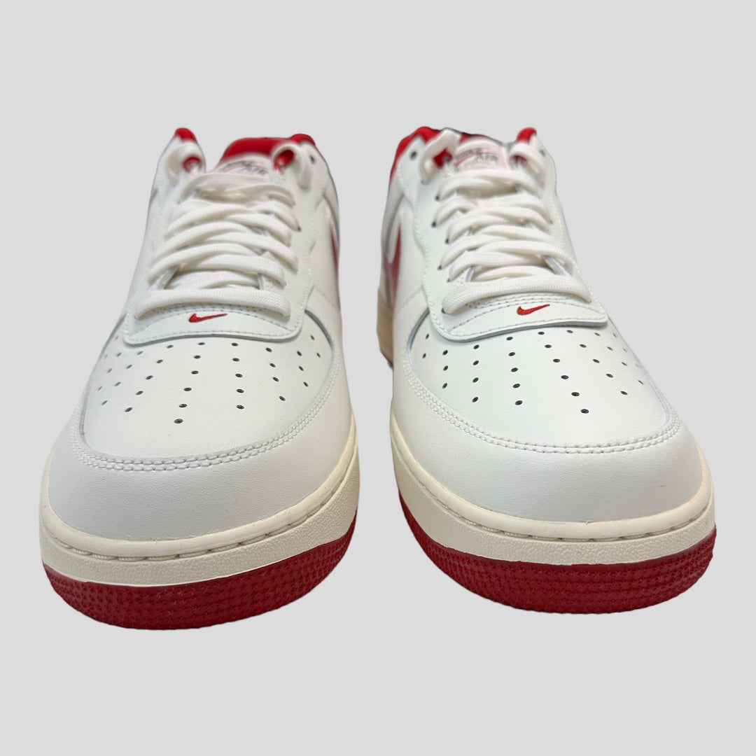Nike Air Force 1 Low ‘07 Sail Gym Red