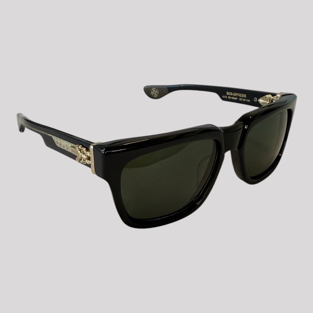 Chrome Hearts Box Officer Square Sunglasses
