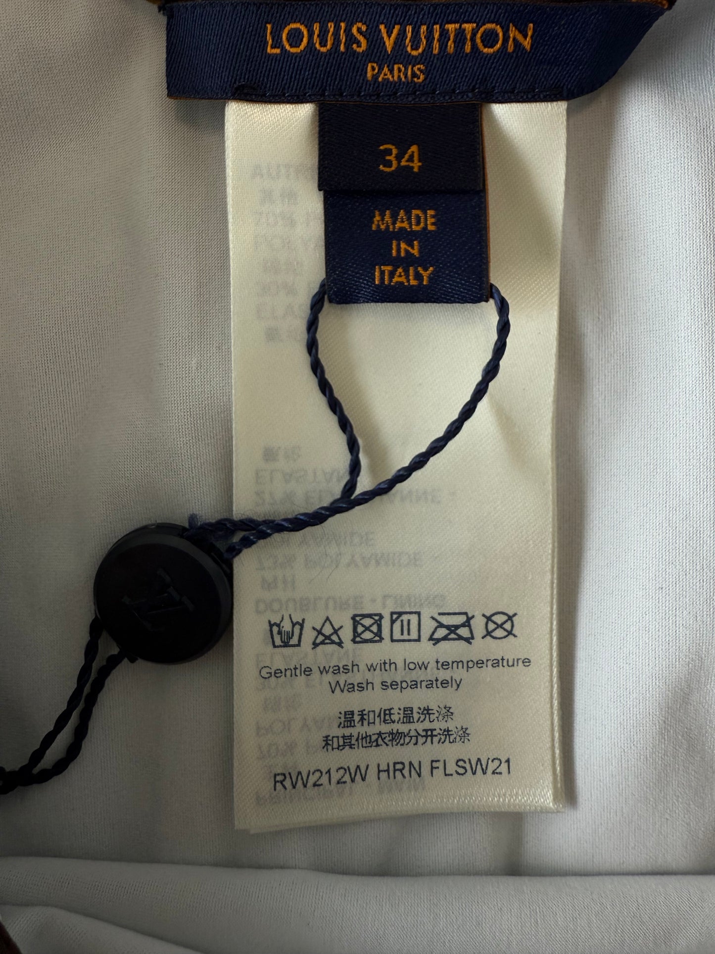 Louis Vuitton Monogram Trim Bkini Top