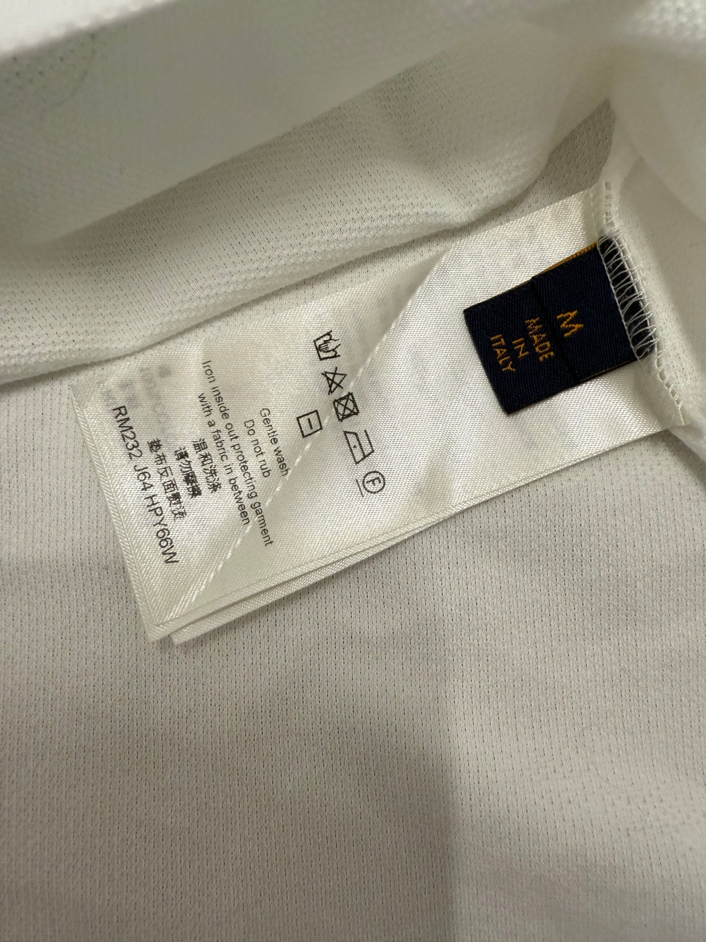 Louis Vuitton Embroidered Logo Cotton Polo Shirt