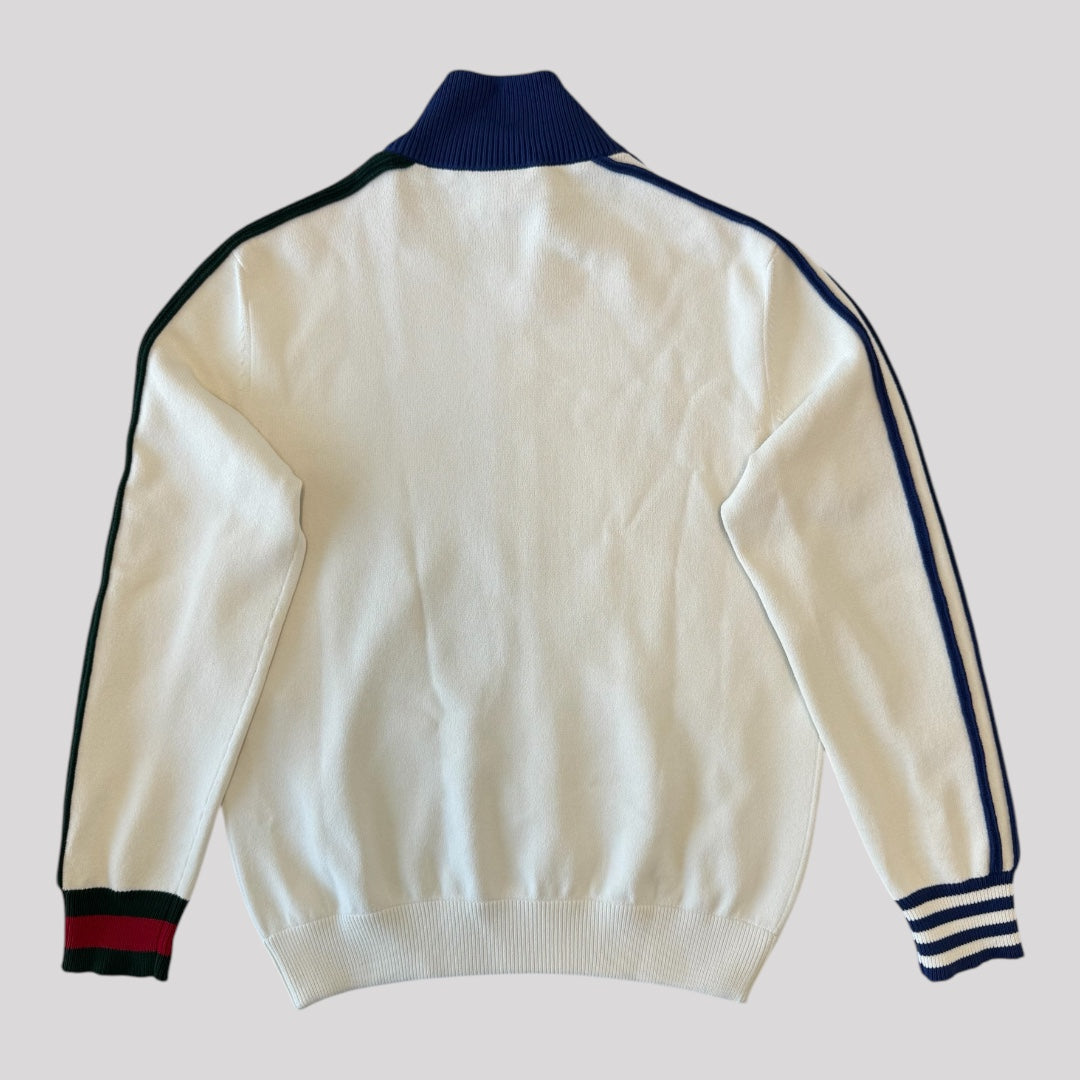 Gucci Adidas Viscose Zip-Up Jacket