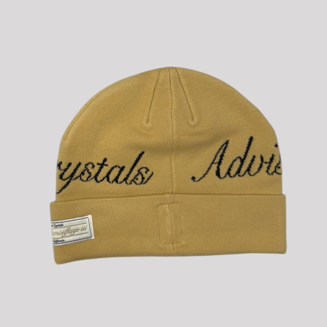 Advisory Board Crystals ABC Study In Camo iii Beanie