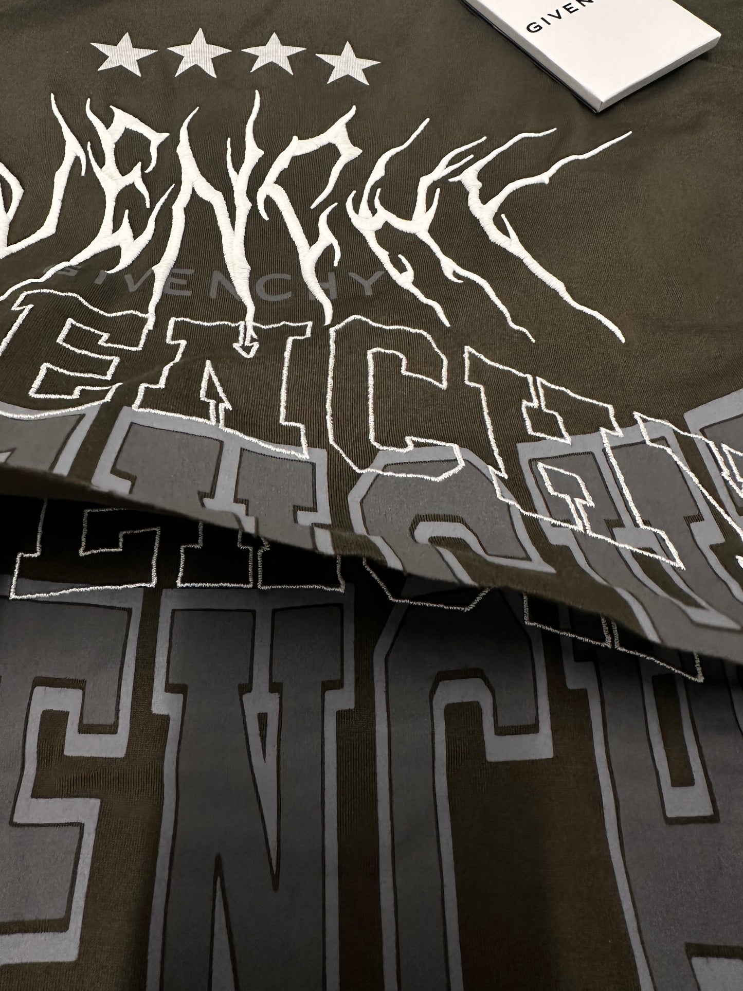 Givenchy layered logo T-shirt