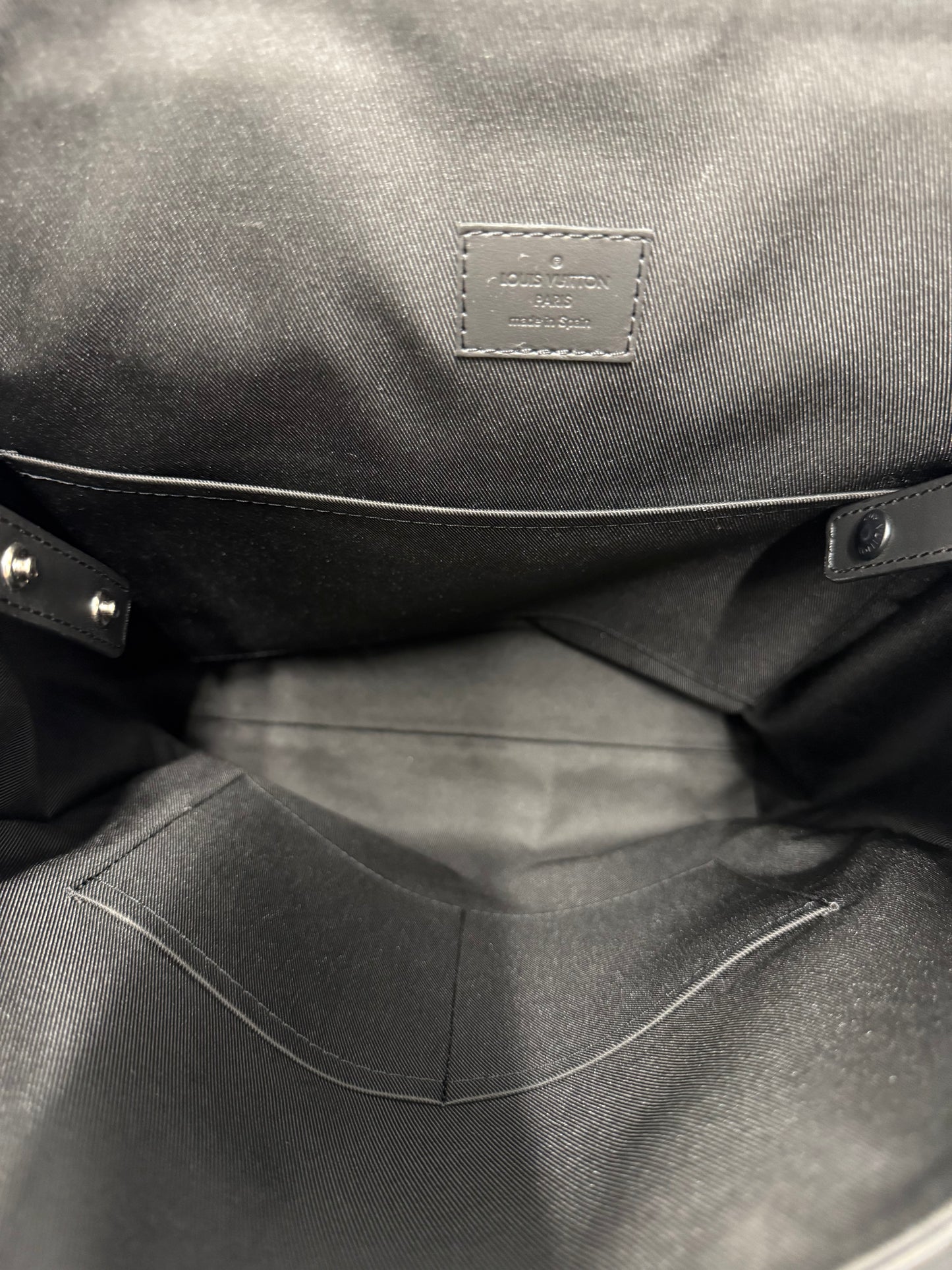 Louis Vuitton Calfskin Aerogram Fastline Backpack