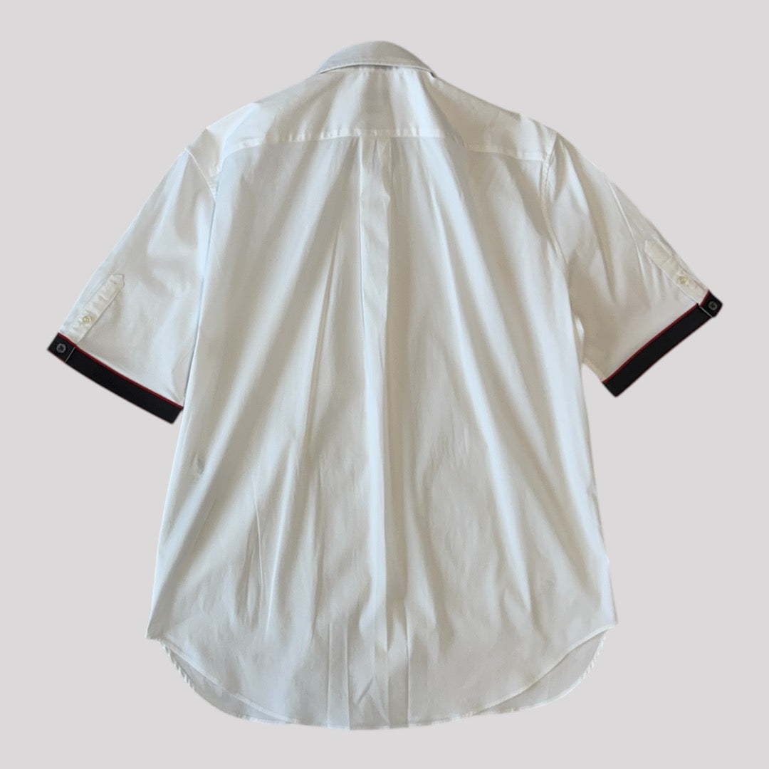 Alexander McQueen Logo Tape Short-sleeve Shirt