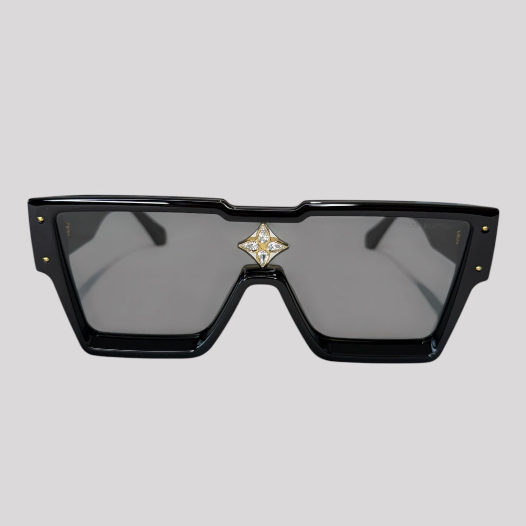 Louis Vuitton Cyclone Crystal Flower Mask Sunglasses