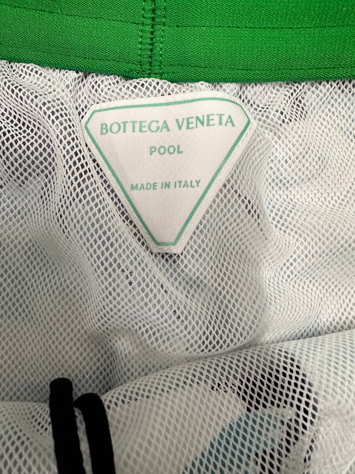 Bottega Veneta Leaf Print Swim Short