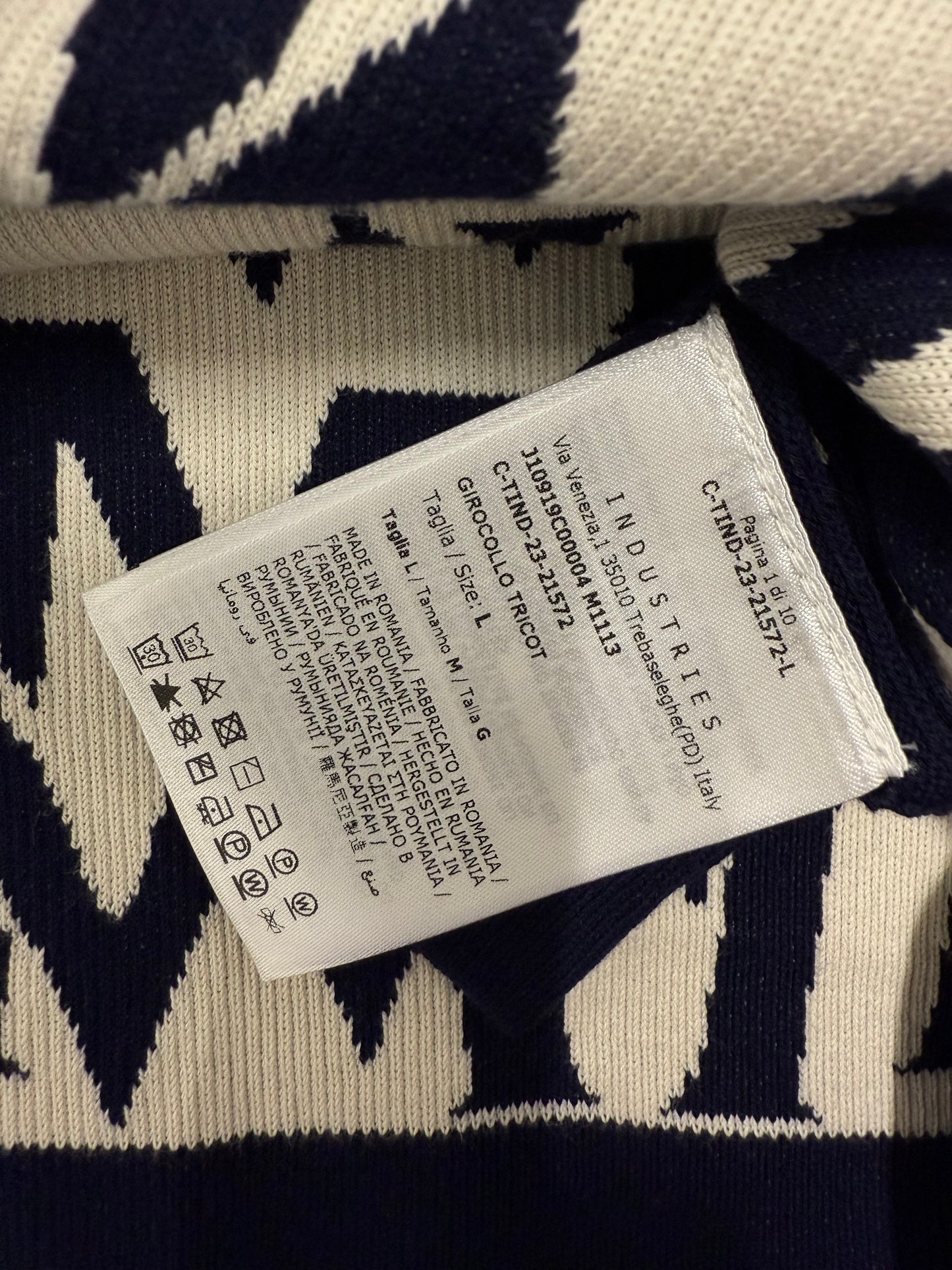 Moncler Monogram-Jacquard Jumper