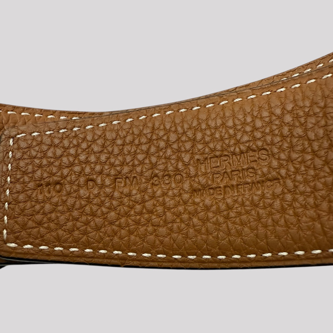 Hermes Constance belt buckle & Reversible leather strap 38 mm