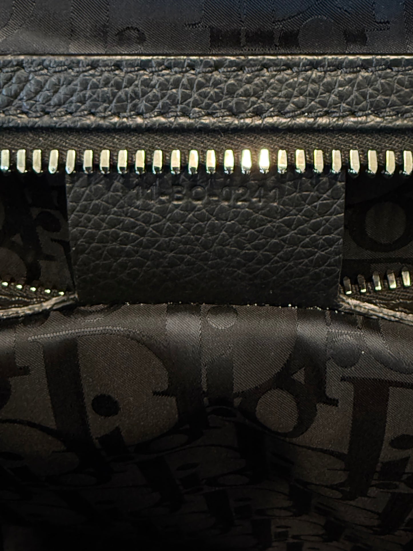 Dior Leather Saddle Backpack