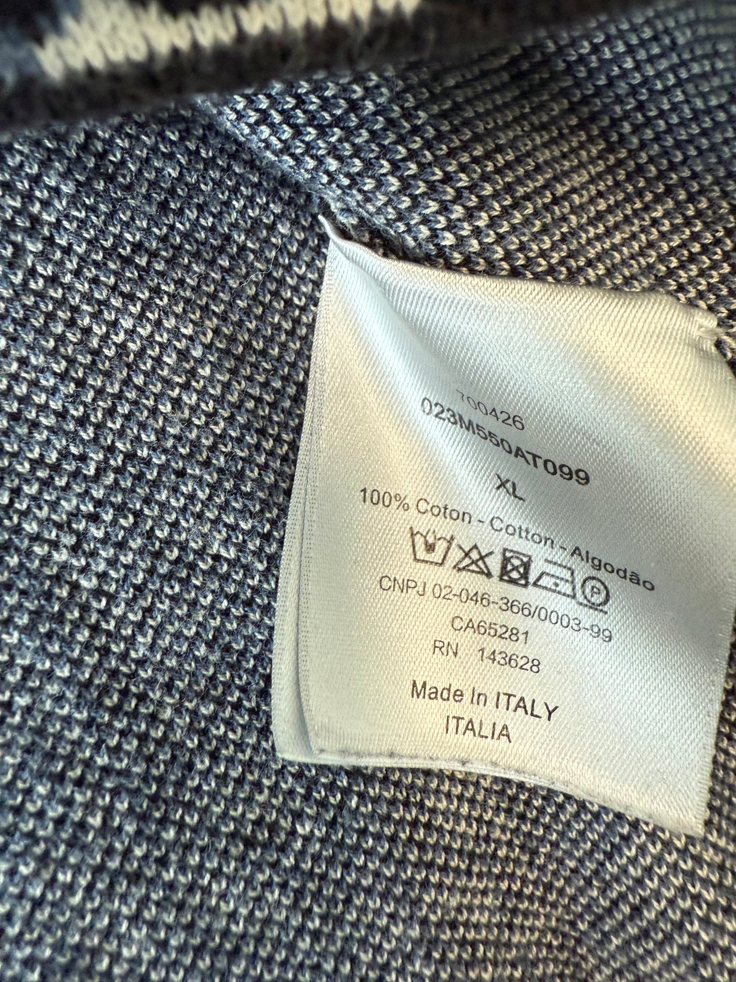Dior Oblique Monogram Long Sleeve Shirt