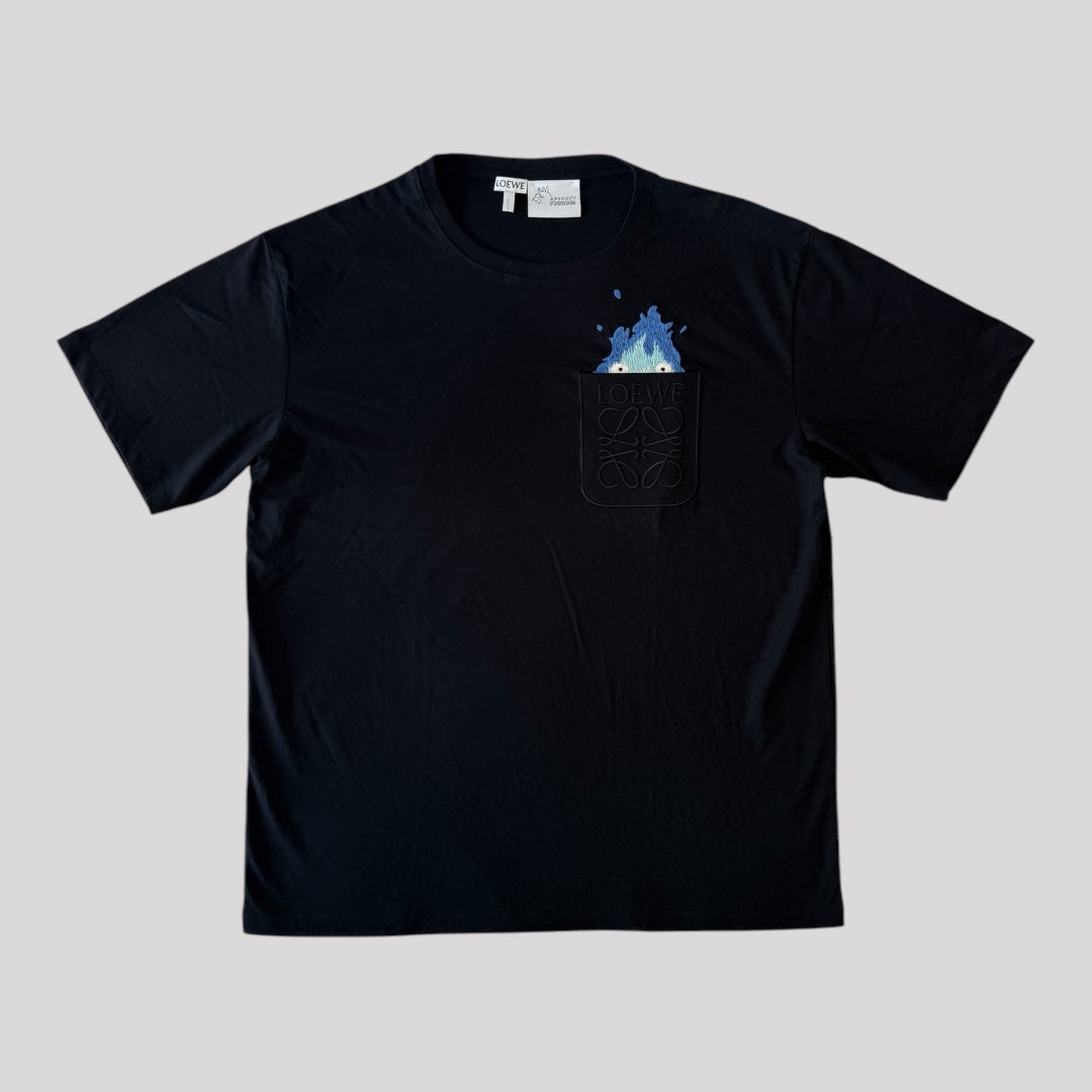 Loewe Studio Ghibli Calcifer Pocket T-Shirt