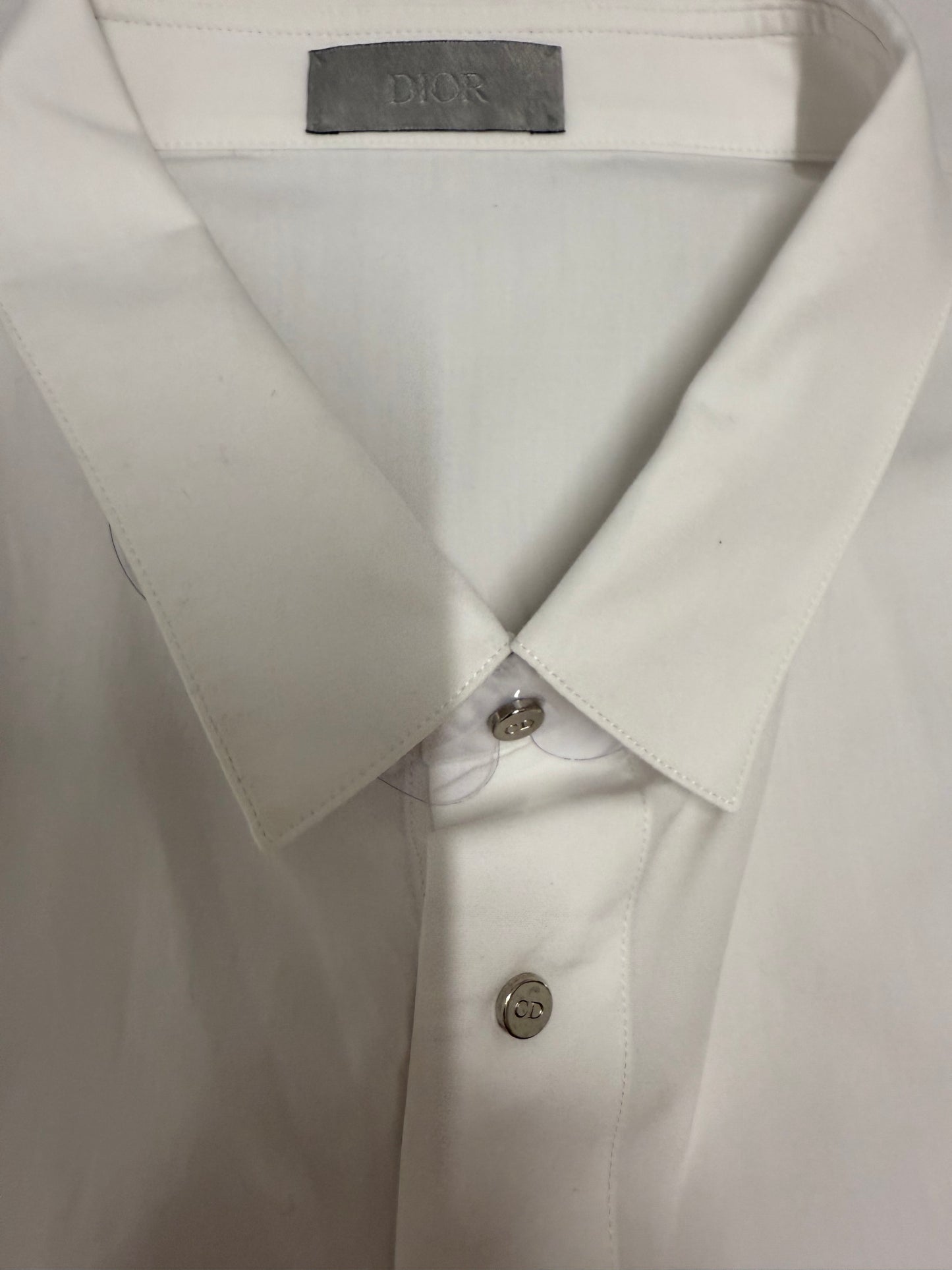 Dior Poplin Shirt With Snaps