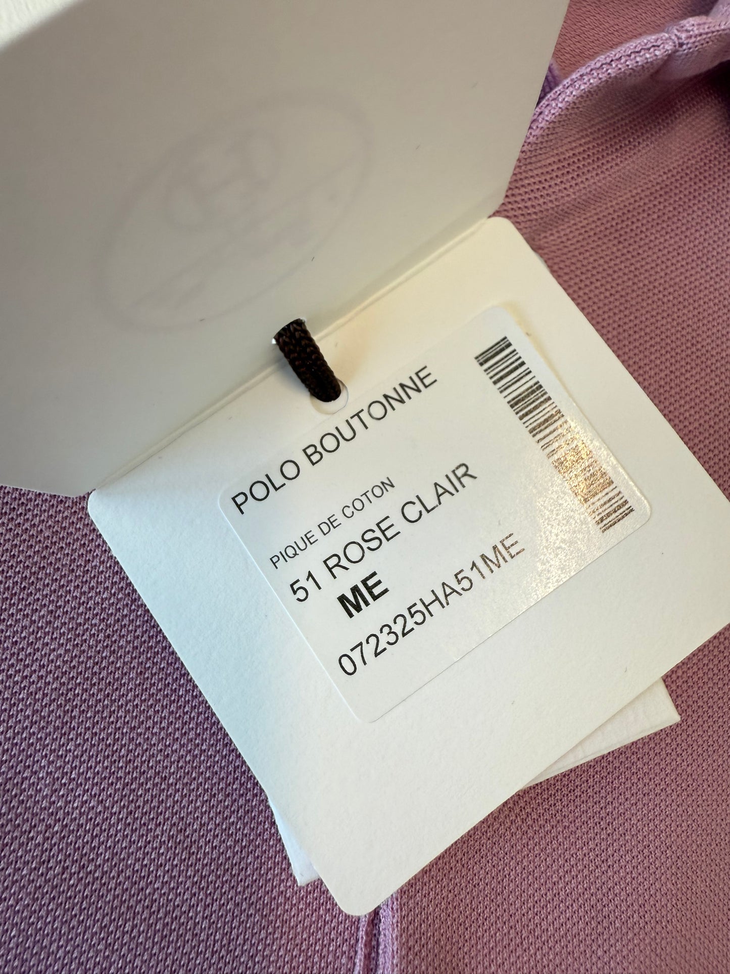 Hermès H Embroidered Buttoned Polo Shirt