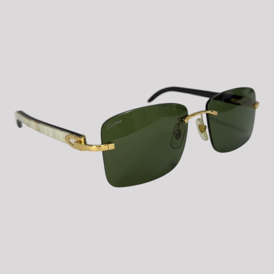 Cartier Sunglasses C Allongé De Cartier Motif
