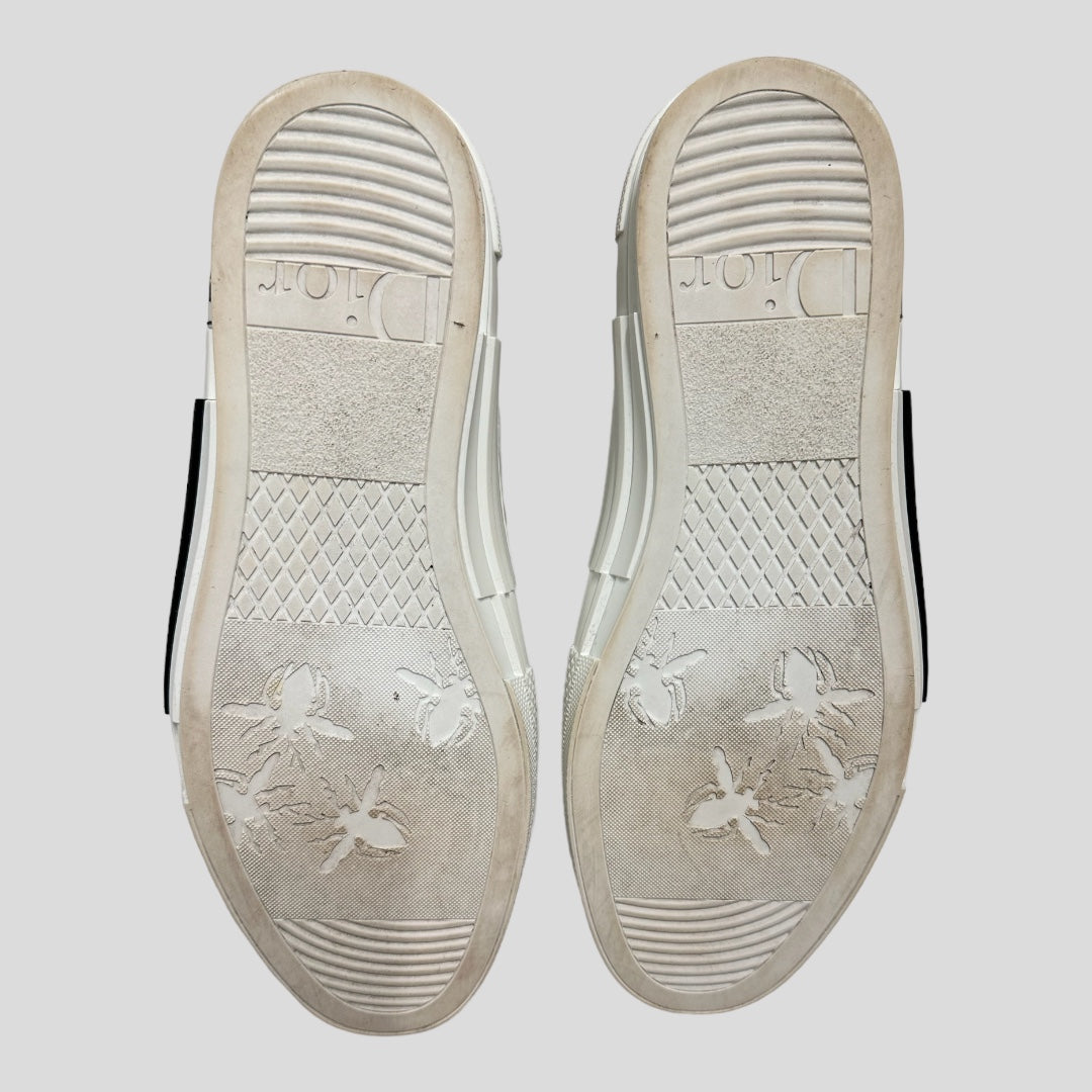 Dior B23 High Top Logo Oblique Sneakers