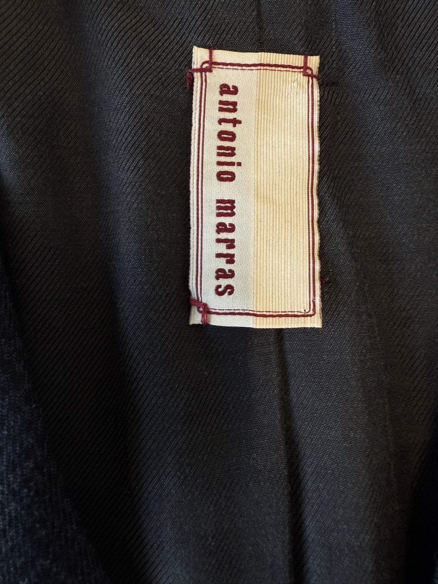 Antonio Marras Wool Blazer Coat