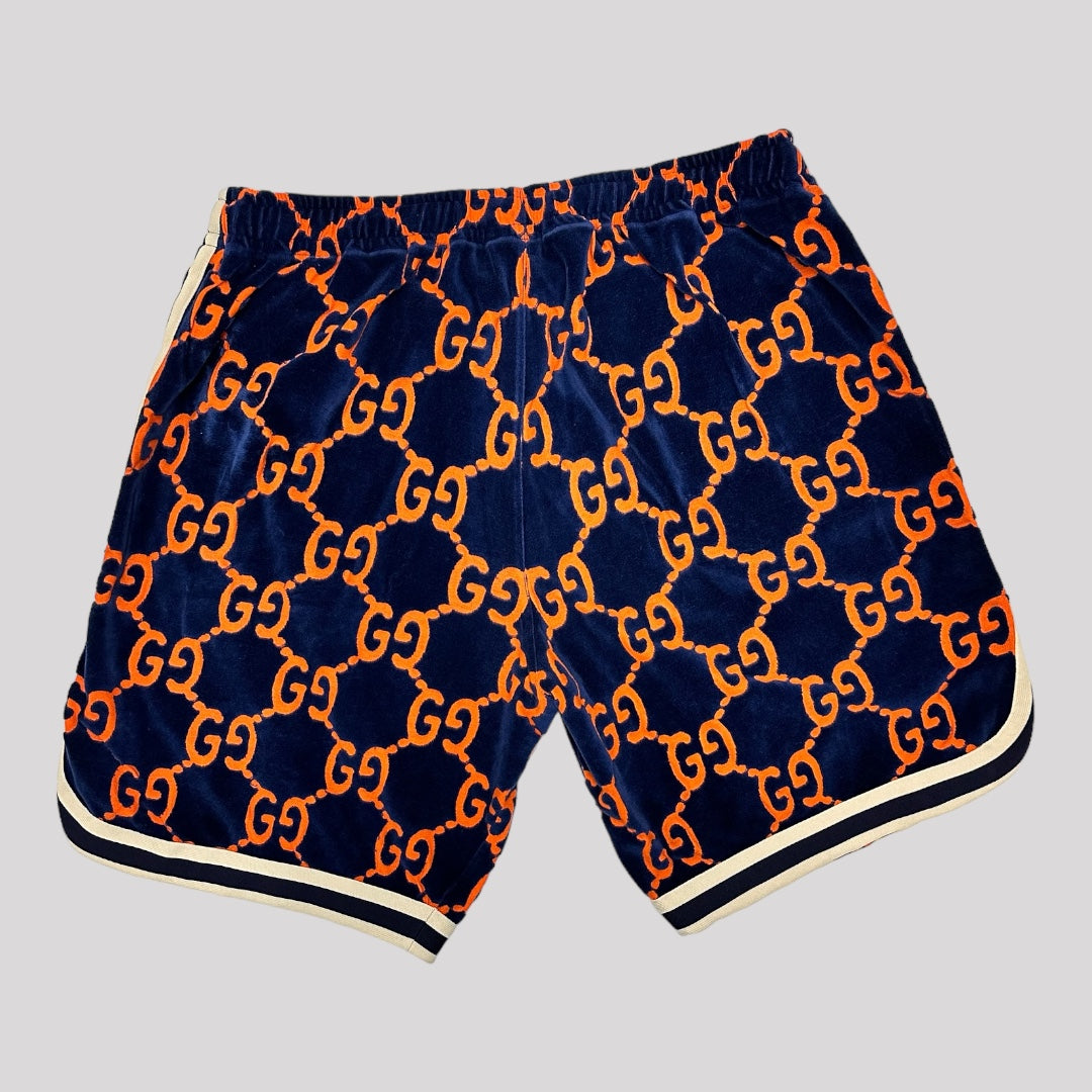 Gucci GG Chenille Velvet Shorts