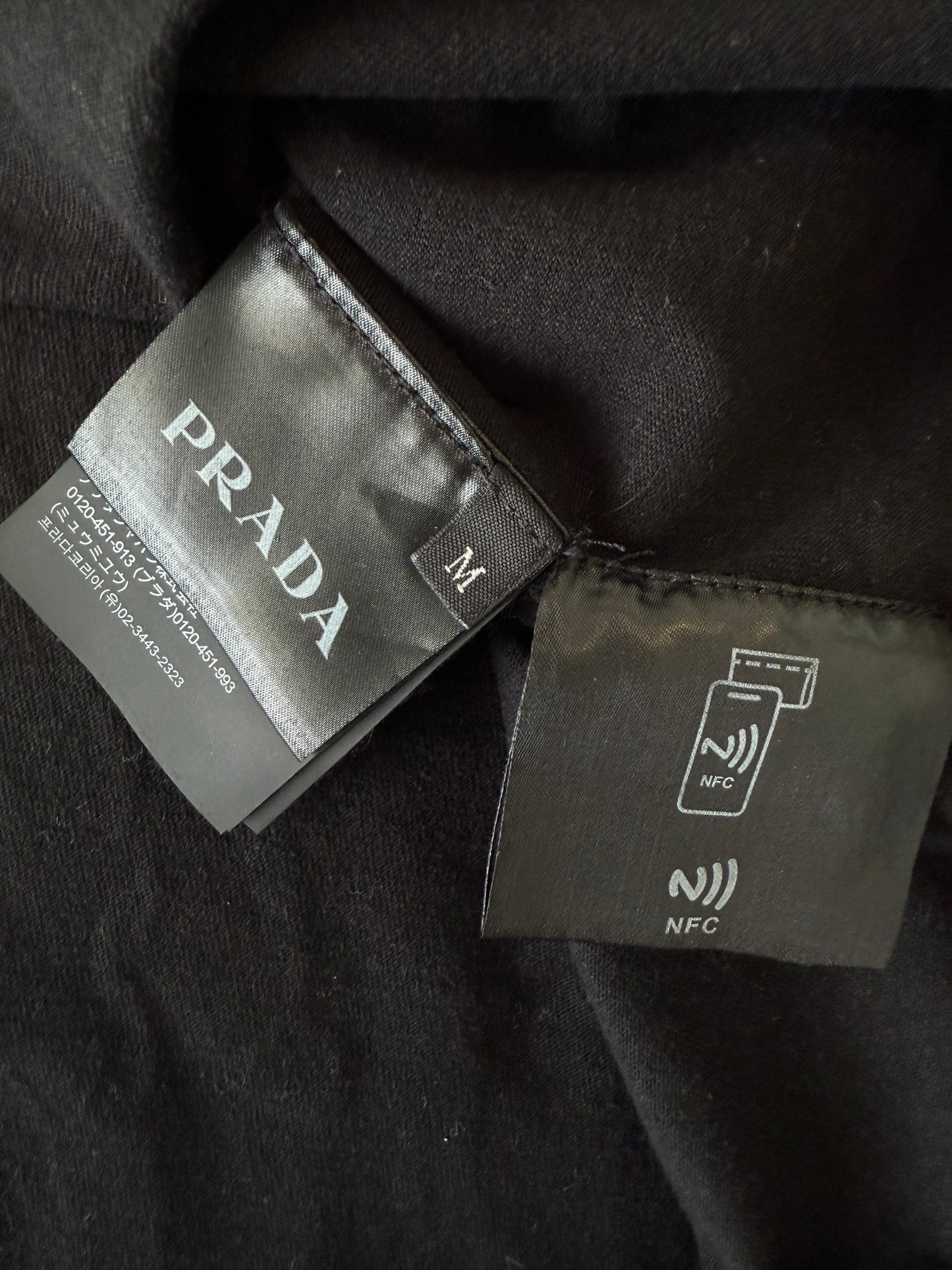 Prada Logo Printed Crewneck T-Shirt