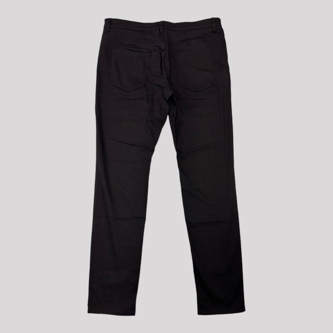 Chanel Employee CC Logo Button Straight Leg Jeans