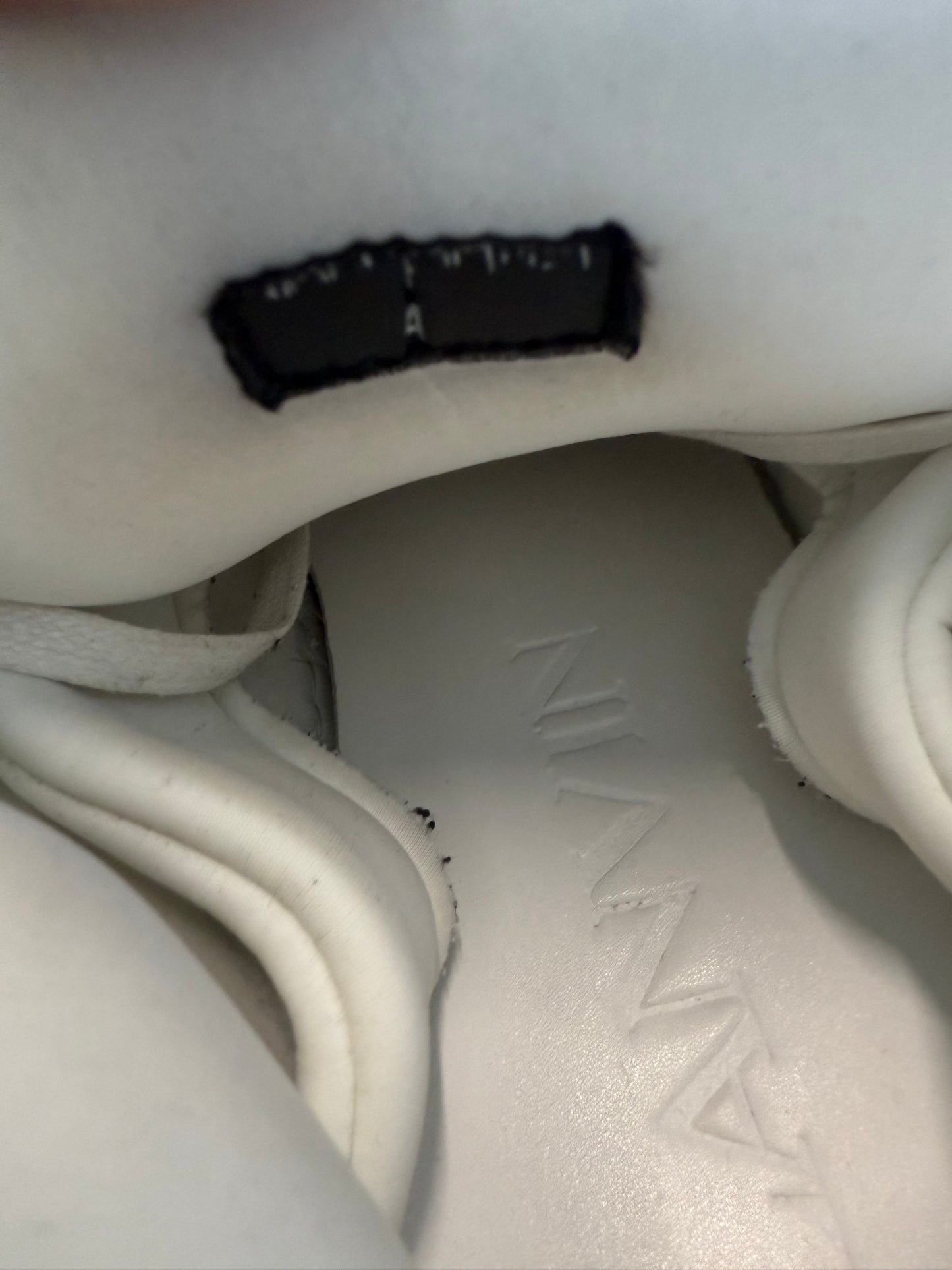 Lanvin Leather Curb Sneakers