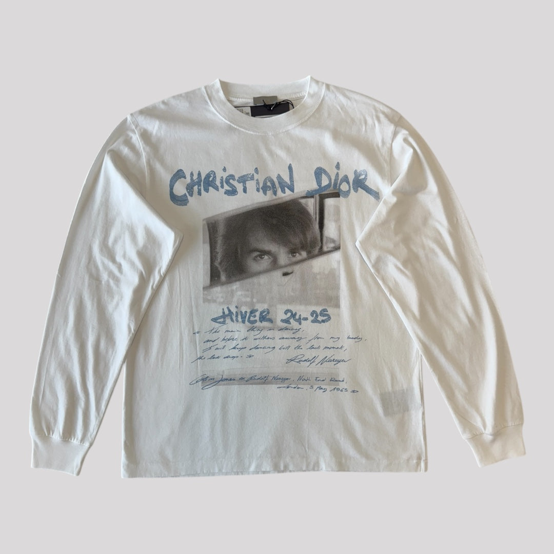 Dior Graphic Long Sleeve Shirt