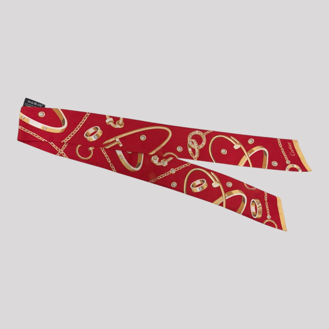 Cartier Mini Silk Scarf
