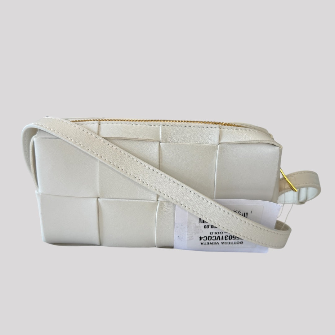 Bottega Veneta Intrecciato Cassette Mini Leather Bag