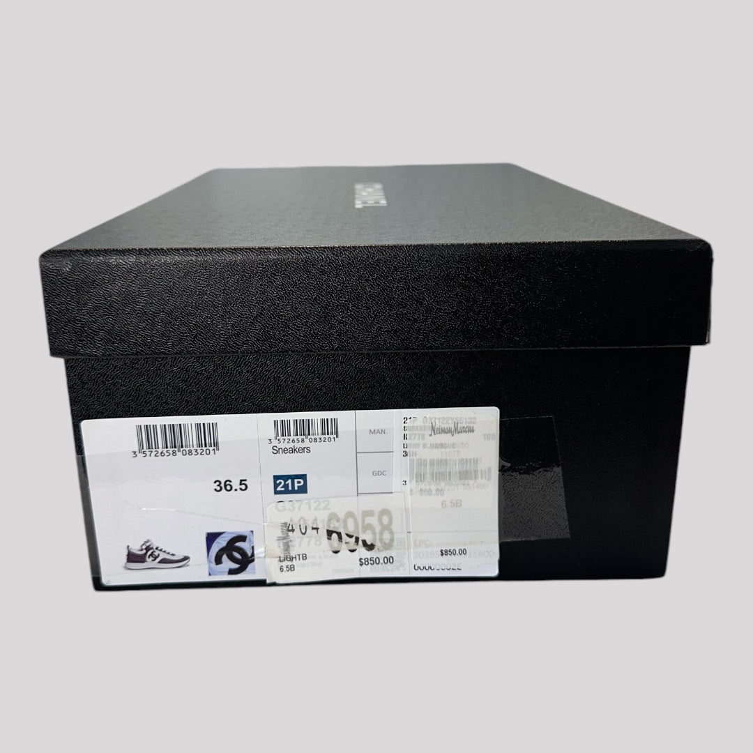 Chanel Interlocking CC Logo Sneakers