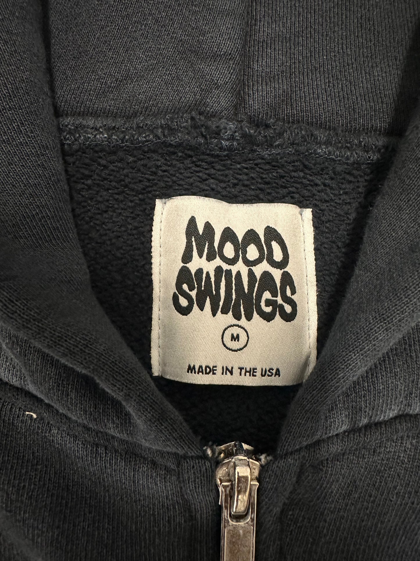Mood Swings Acid Washed Batman Zip Up