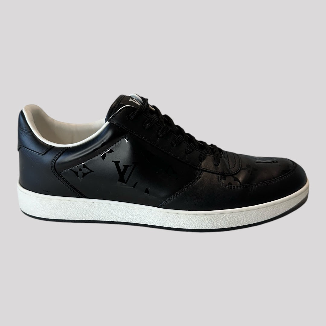 Louis Vuitton Calfskin Monogram Rivoli Sneakers