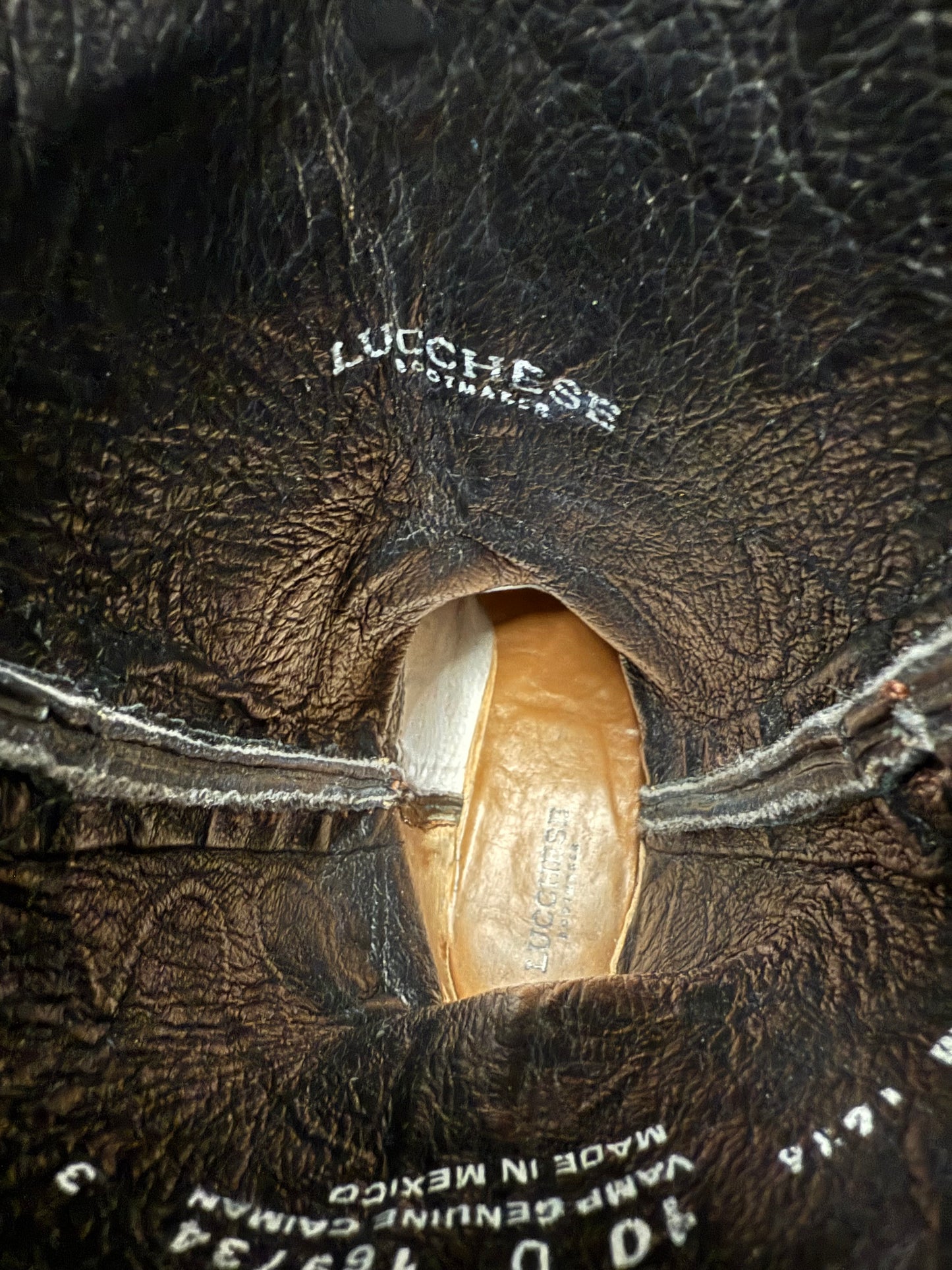 Lucchese Charles Crocodile Boots