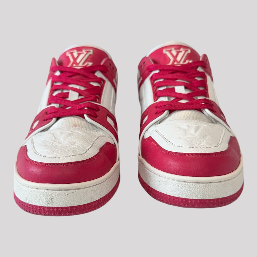 Louis Vuitton Calfskin Embossed Monogram LV Trainer