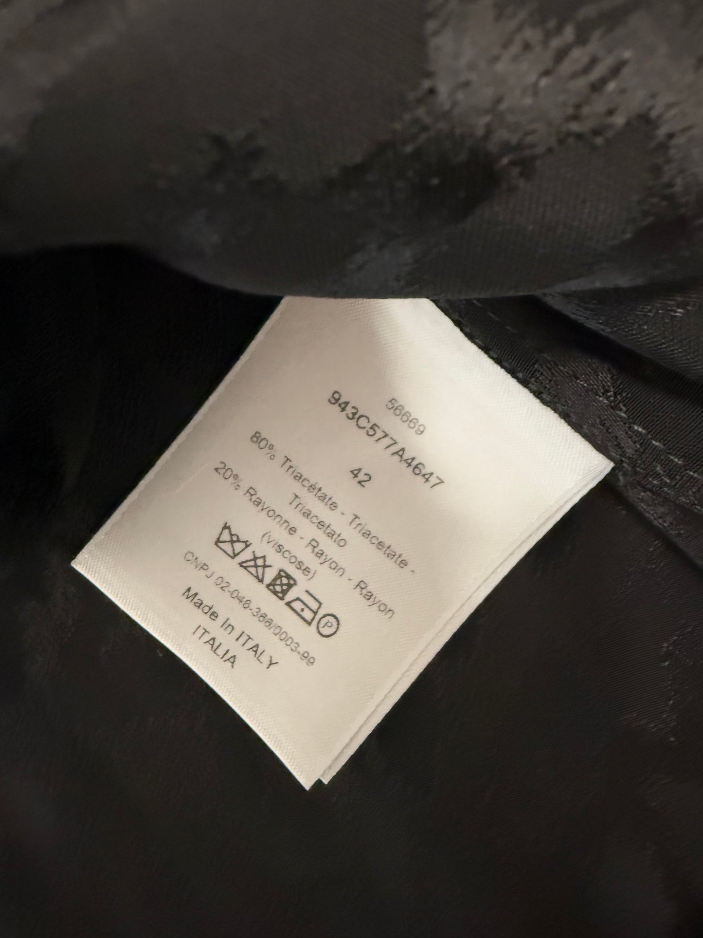 Dior Tonal Leopard Print Shirt