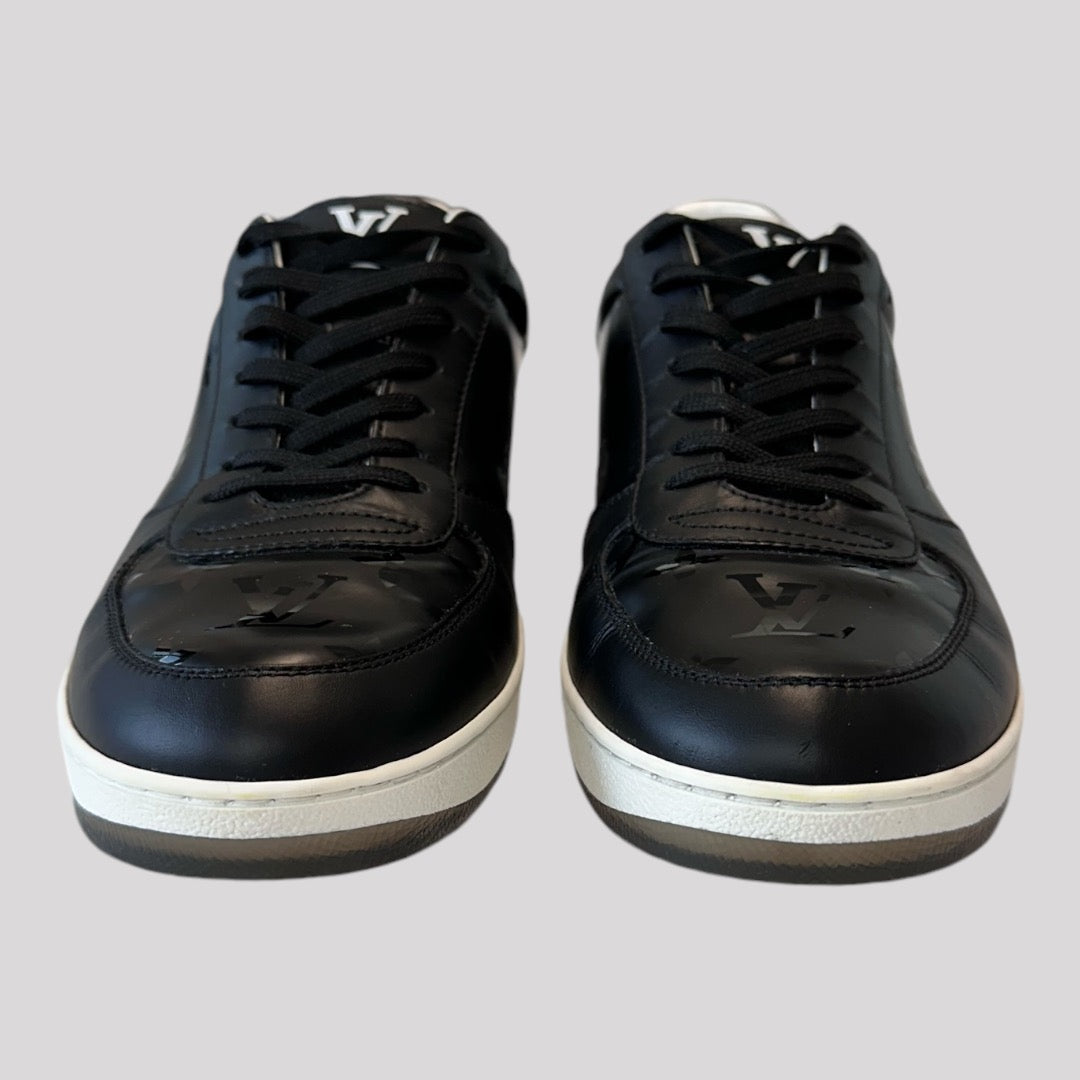 Louis Vuitton Calfskin Monogram Rivoli Sneakers