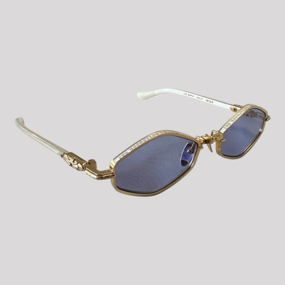 Chrome Hearts Nip Slip Geometric Sunglasses