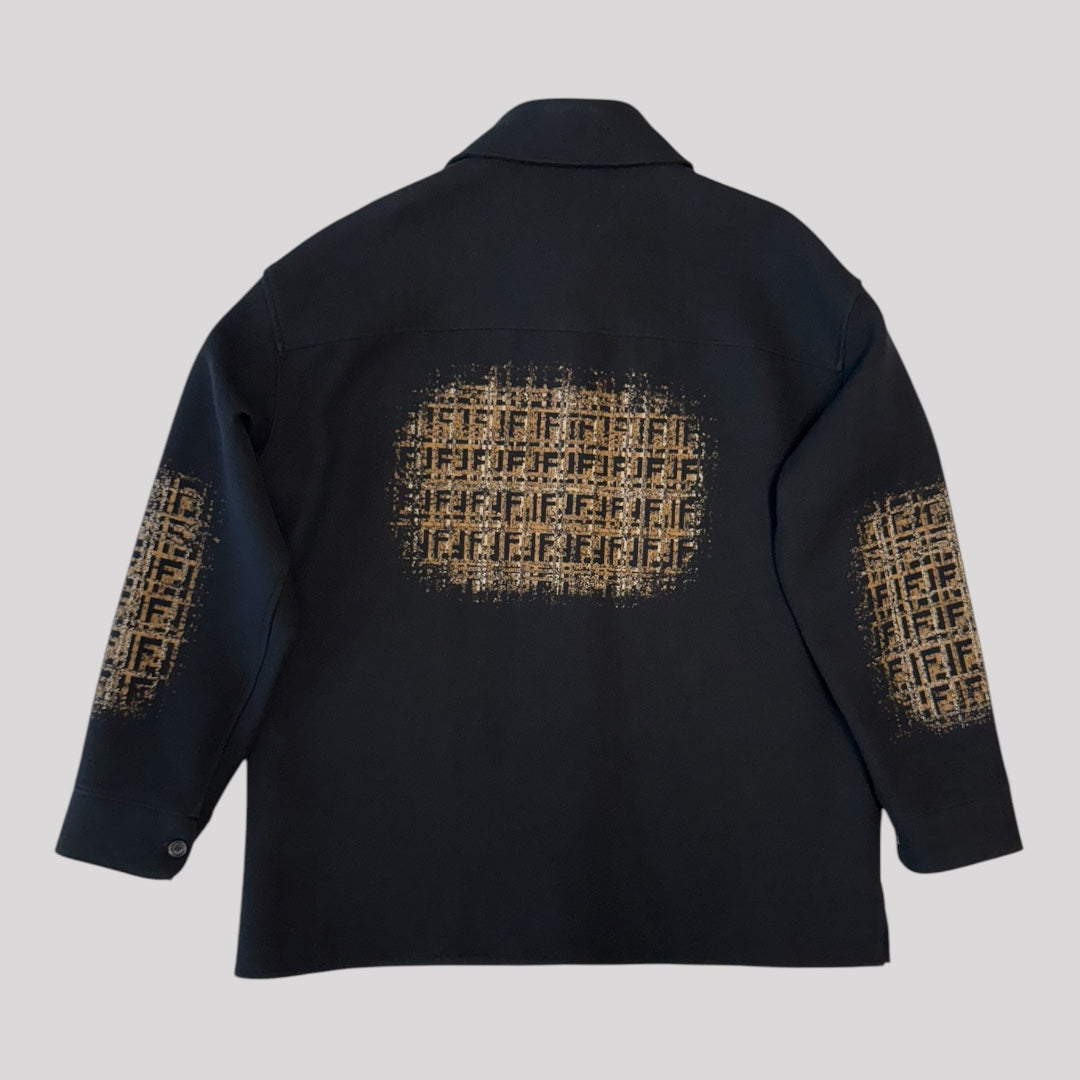 Fendi Shaded Effect FF Motif Jacket