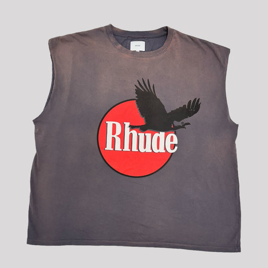 Rhude Eagle Logo Crop Top Shirt