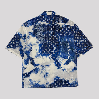 Louis Vuitton Monogram Bandana Tie-Dye Print Shirt