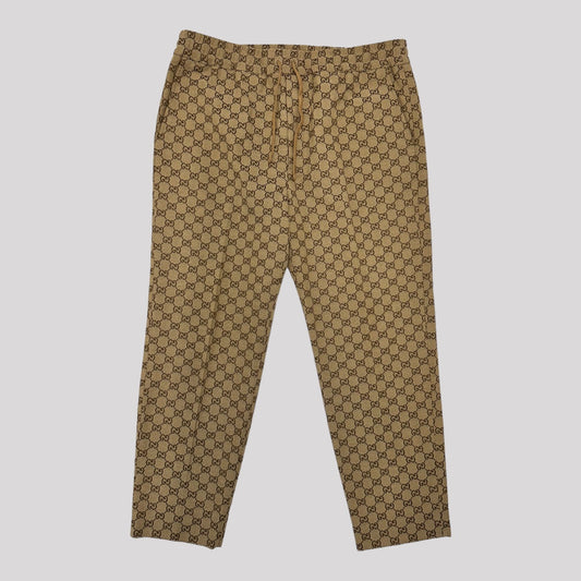 Gucci GG Monogram Cotton Canvas Pants