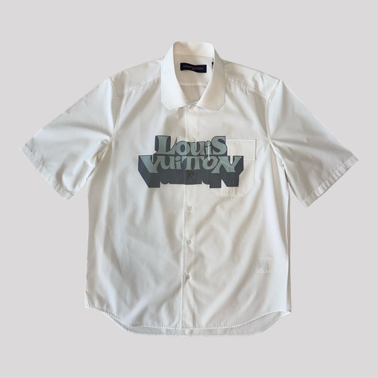 Louis Vuitton Graphic Short-Sleeve Shirt