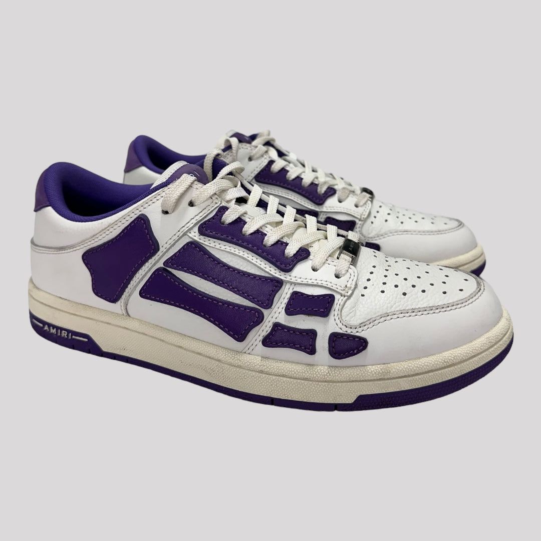 Amiri Skel Bones Low Top Sneakers