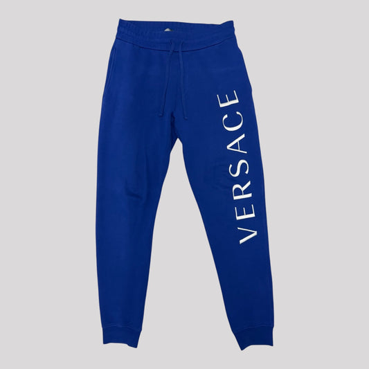 Versace Logo Embroidered Sweatpants