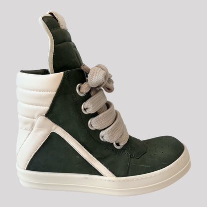 Rick Owens Jumbo Lace Geobasket Sneakers