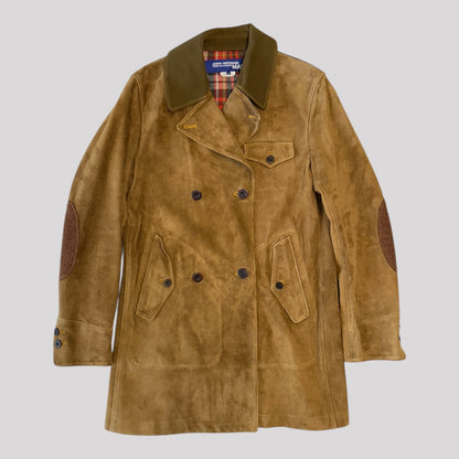 Comme Des Garçons Archive Suede Trench Coat Rico Love