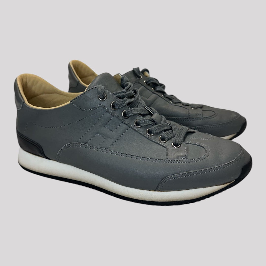 Hermes Leather Quick Sneakers