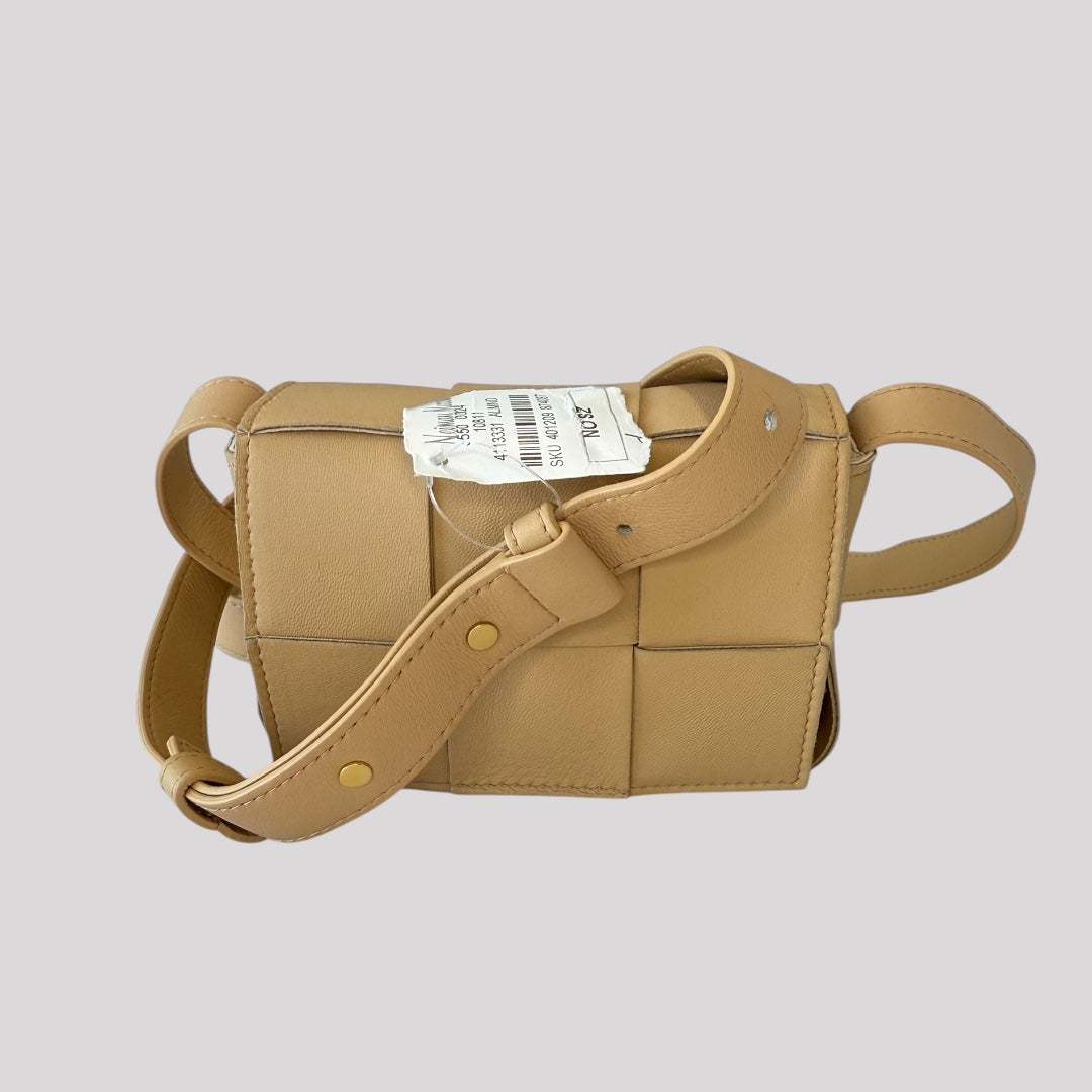 Bottega Veneta Intrecciato Mini Cassette Crossbody Bag