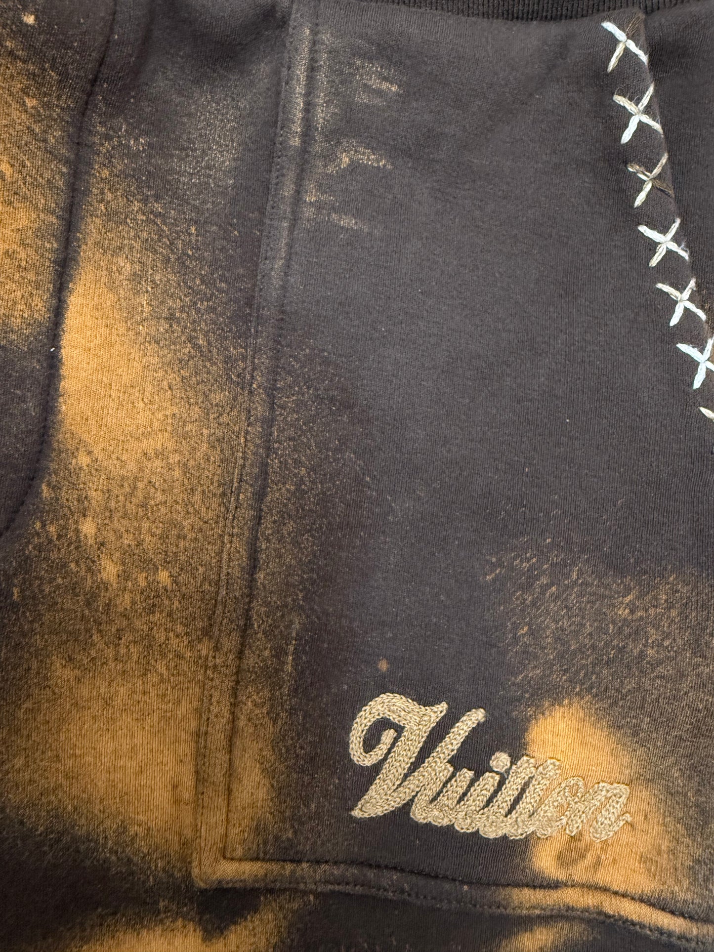 Louis Vuitton Faded Spray Flared Pants