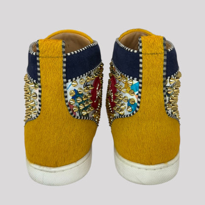 Christian Louboutin Multi Spike High Top Sneakers